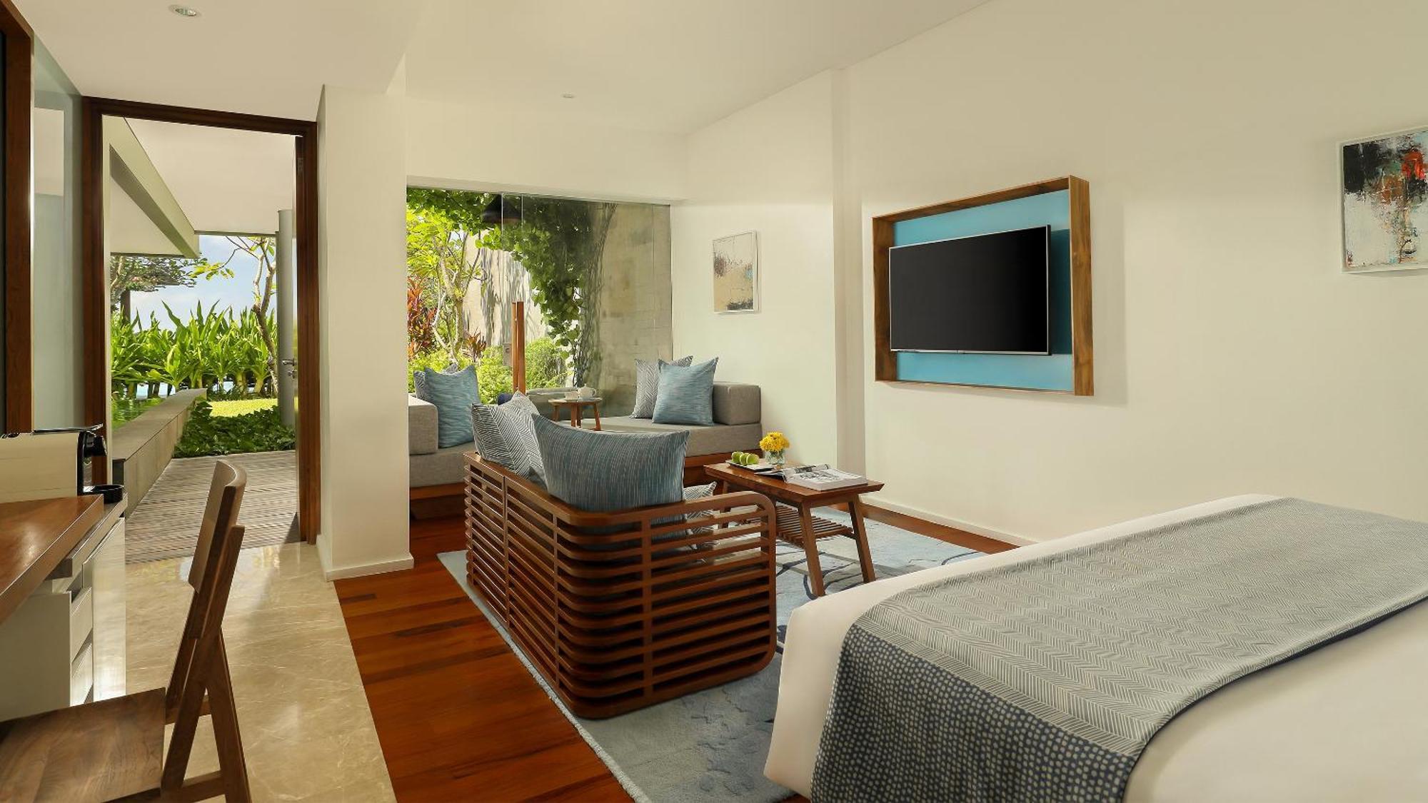 منتجع مايا سانور آند سبا المظهر الخارجي الصورة A living room at the resort